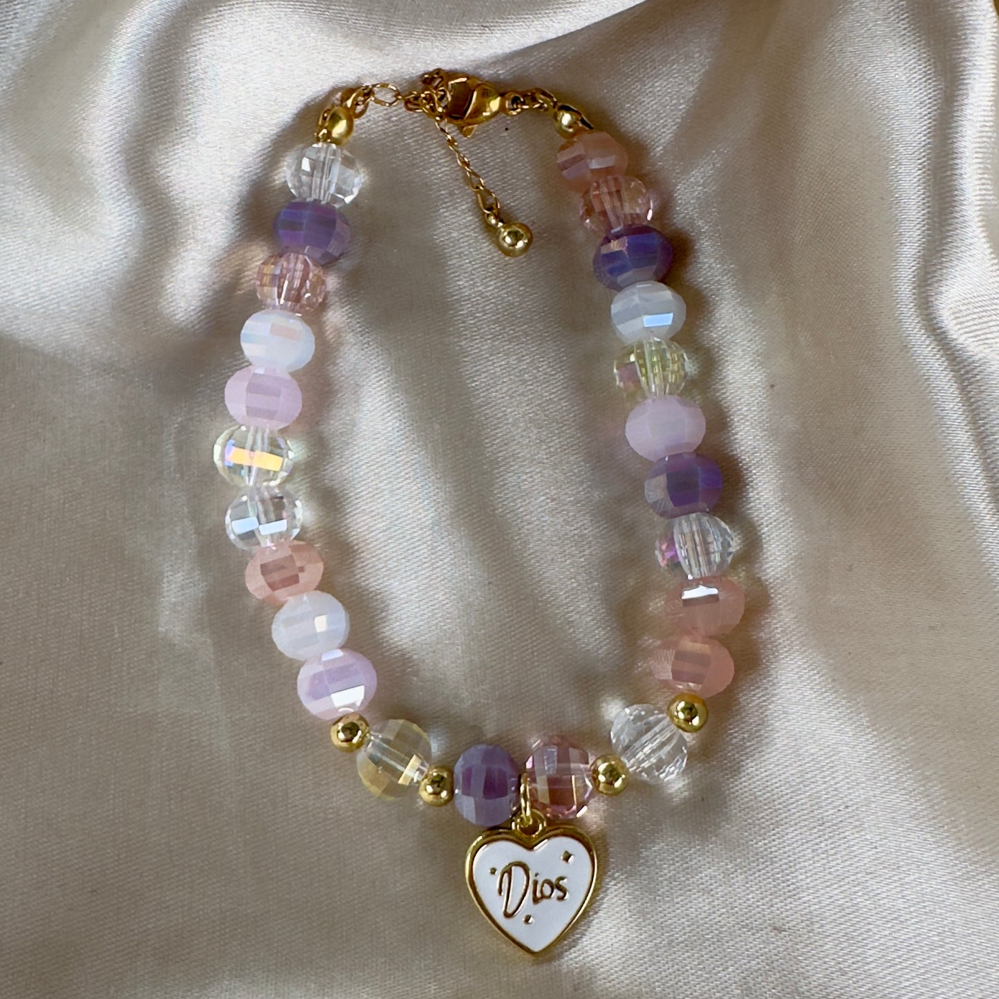 Pulsera cristal Dios