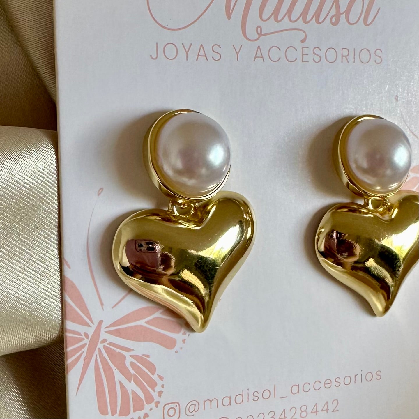 Topos perla corazón